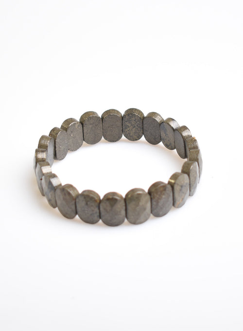 Certified Prit Natural Stone 9x14 mm Bracelet 15 mm