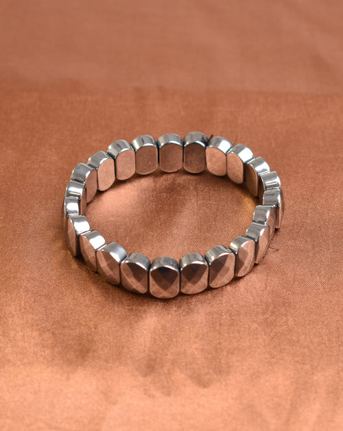 Certified Trehartz 9x14 mm Natural Stone Bracelet