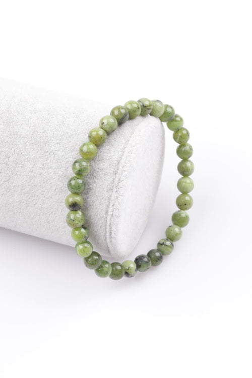 Certified Jade Natural Stone Bracelet 8 mm