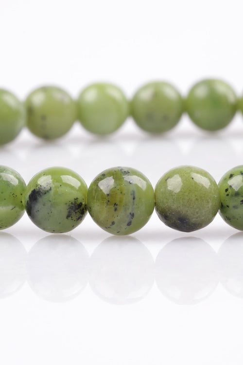 Certified Jade Natural Stone Bracelet 8 mm