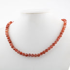 Yemeni Agate 8 mm String Natural Stone Necklace