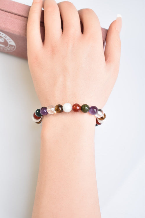 Cancer Natural Stone Bracelet 8 mm