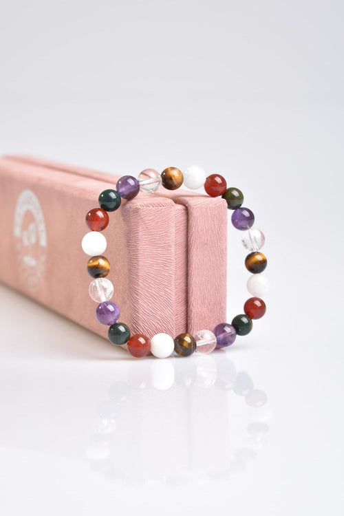 Cancer Natural Stone Bracelet 8 mm